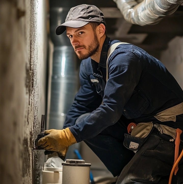 Call Frank and say goodbye to mold Frank Groves Grand Blanc local service technician Mold Remediation Services in Grand Blanc MI