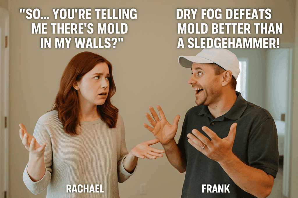 A Moldy Chat Between Rachael and Frank the Mold Remediation Guy